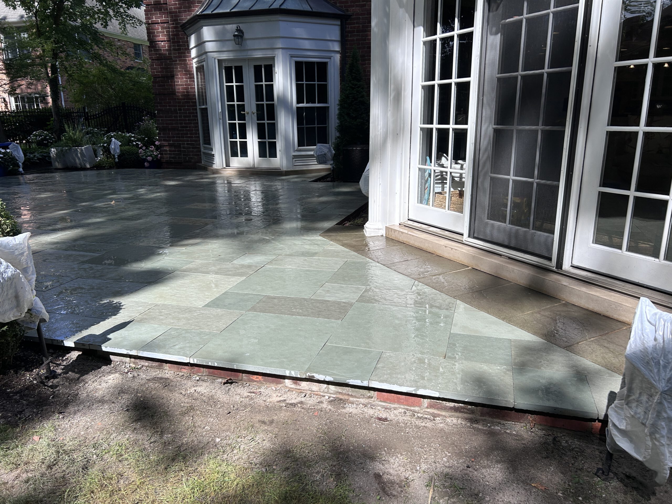 Before — Paver Patio