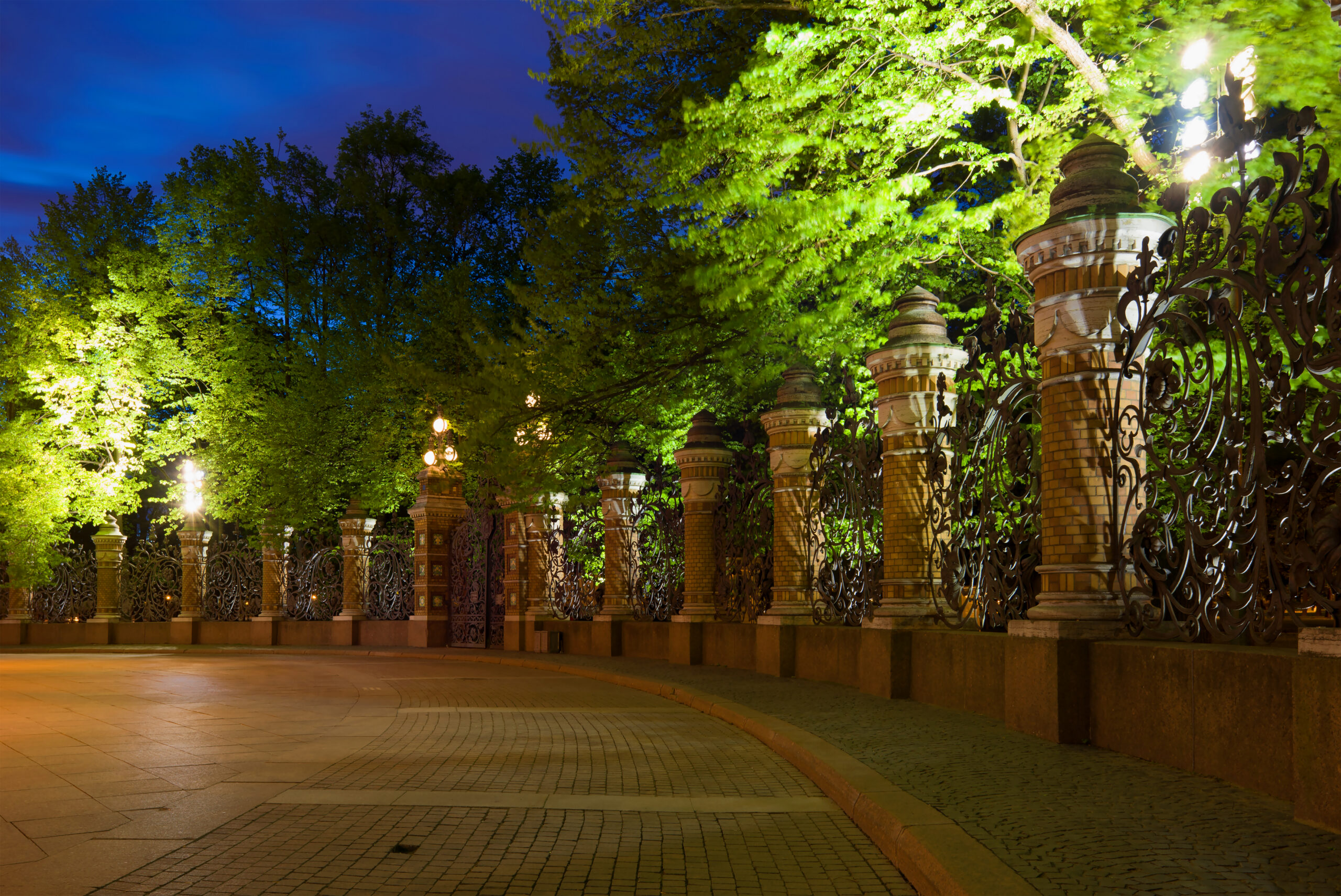 Before — Landscape Lighting