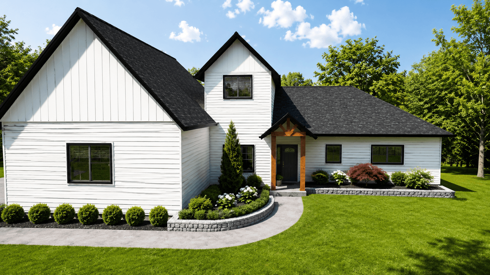 3D Rendering - Retaining Wall